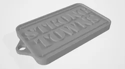 Strong Towns Keychain