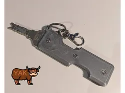 Yak - Yet another keyholder (Parametric)