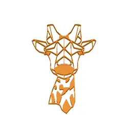 3D printer bestanden | 3MF | Giraffe w bed