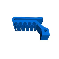 3D printer bestanden | 3MF | power_gereedschap_riem_klem_-_5_bit