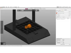 Artillery Sidewinder X1 Custom Bed model for Prusaslicer