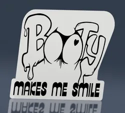 Booty Sign