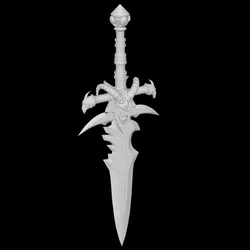 Characters & Creatures STL Download - Lich King Sword / knife / daggerby Miniaturely