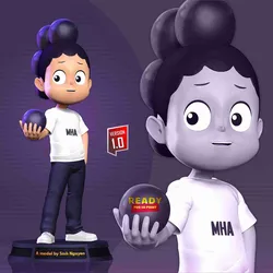 Characters & Creatures STL Download - Minoru Mineta Fanartby nlsinh