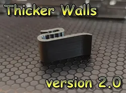 Filament Spool Clip v2 - Thicker Walls