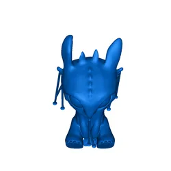 Free Characters & Creatures STL Download - toothlessby Vampiric- Angel