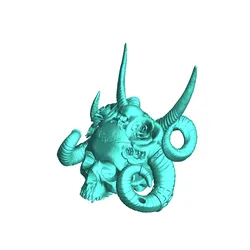 gratuită de Characters & Creatures STL Descărcare - cranii de demon - BubbaShady69