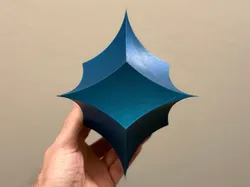 Hyperbolic Rhombic Dodecahedron