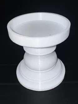 Medium 3-Inch Pillar Candleholder for Electric Candles