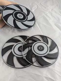 PC Case Fan Drink Coaster