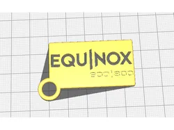 porte clé equinox keychain