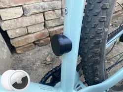 Simple Airtag/O2 Tag bike mount