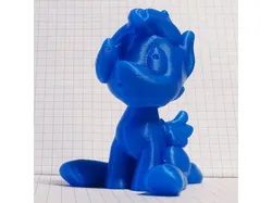 Sitting Surprised Pony