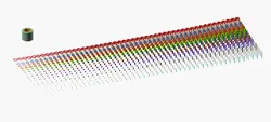 Thousands of Metric Spacer Rolls 1.3 x 0.5 mm ... 64.3 x 220mm