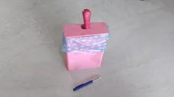 Trashbin for cat litter (vase mode)