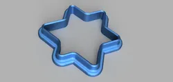 مجاني Home Decorations & Ornaments STL تنزيل - نجمة قطع الكوكيز - vitaly12