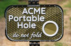 ACME Portable Hole sign