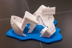 Benchy Wreck at Sea - Iceberg Edition [2 Models]