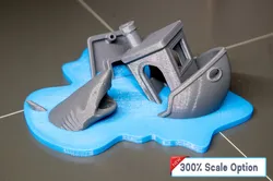 Benchy Wreck at Sea - JAWS Edition