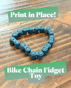 Bike Chain Fidget (Print in Place!)