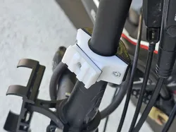 Bike light RIS rail tactical mount to handlebar divided version