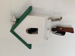 Bird House Key Hanger