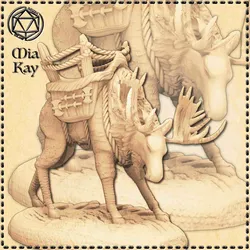 Characters & Creatures STL indir - Eland - M3DM