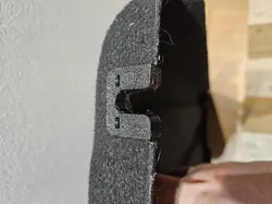 Citroen C3 parcel shelf clip