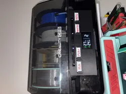 Creality CFS External Nameplate Holder (filament type label)