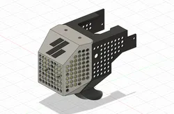 Creality CR-10 SE | part fan | part cooling | fan duct | CR-Burner | Dual 5015 blower Fan