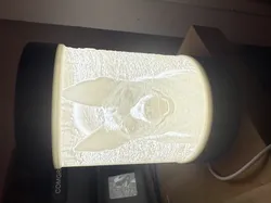 Cylinder Lithophane Lamp