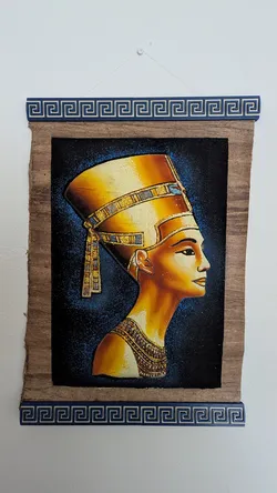 Egyptian-Style Magnetic Picture Frame