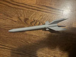 Estes compatible Rocket model,  Space For Parachute.