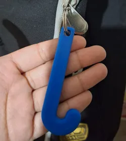 Field Hockey stick keychain