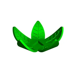 Fișiere pentru imprimante 3D | Fișier 3MF | floare plină