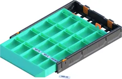GEN2 240-2W-05H Classic Parts Drawer V2 - 20 Slot