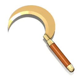 Getafix's Golden Sickle from Asterix