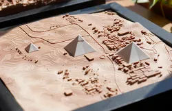 Great Pyramids of Giza Terrain Tile - Egypt