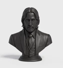 John Wick (Keanu Reeves) bust