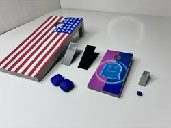 Mini Cornhole Desk Game (Bean Bag Toss)