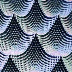 Parabolic Wave Grid Panel (#3)