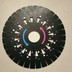 Round Kumihimo Board for AMS Remix