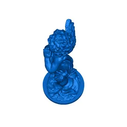 Sculptures & Artworks STL Download - ангелby Dulat