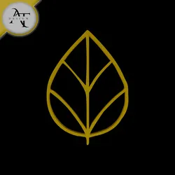 Simple Leaf Symbol - 2D Art