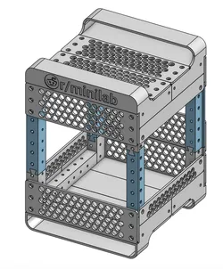 Tiny Rack (upgradable 6" inch modular server rack)