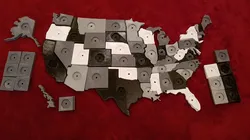 USA Coin Map (Quarters)