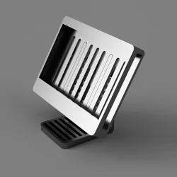 5" HDMI display stand
