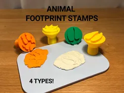Animal Footprint Stamps