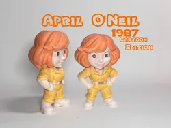 April O’Neil – TMNT 1987 DeskBuddy Figurine