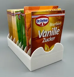 Baking Sachet Organizer – 8 Slot Kitchen Holder